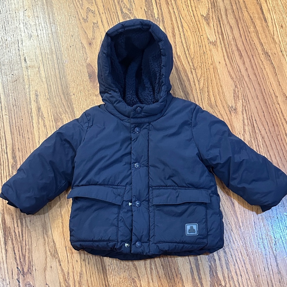 GAP Navy Baby Water-Resistant Jacket